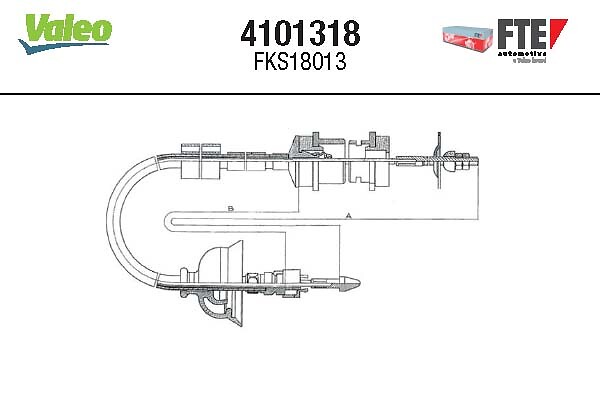 FTE Koppelingskabel 4101318