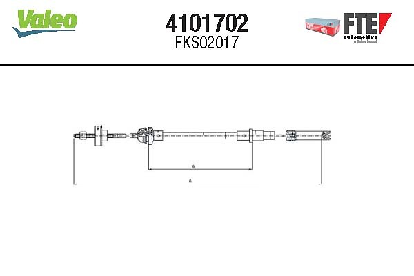 FTE Koppelingskabel 4101702