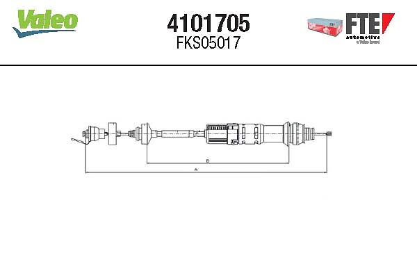 FTE Koppelingskabel 4101705