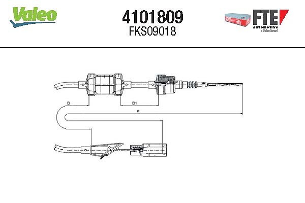 FTE Koppelingskabel 4101809