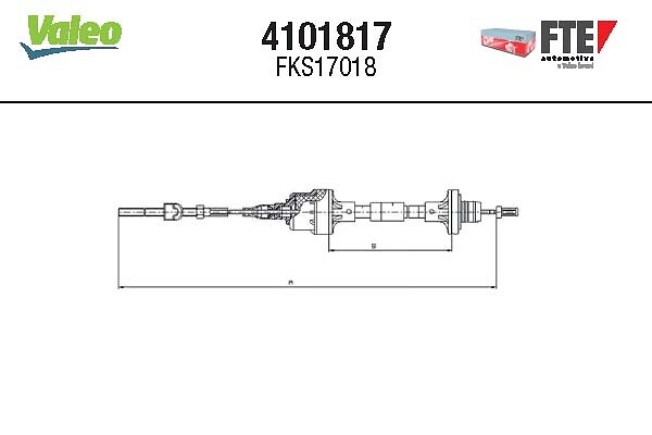 FTE Koppelingskabel 4101817