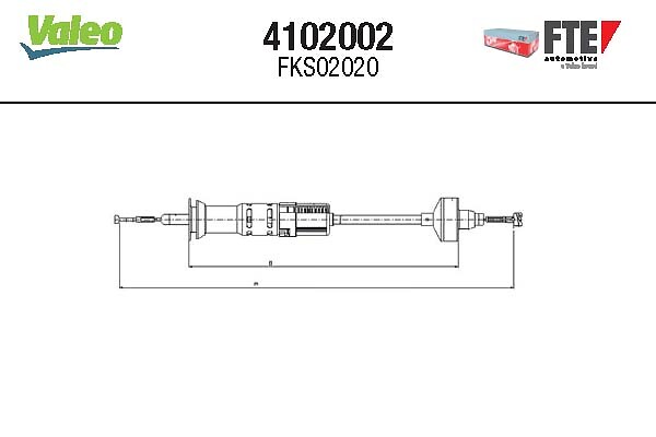 FTE Koppelingskabel 4102002