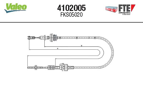 FTE Koppelingskabel 4102005