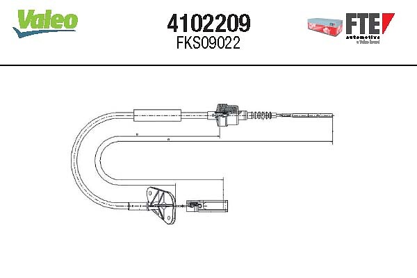 FTE Koppelingskabel 4102209