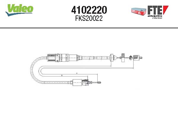 FTE Koppelingskabel 4102220