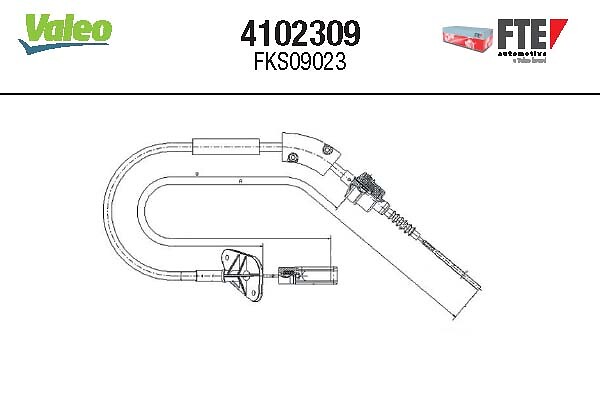 FTE Koppelingskabel 4102309