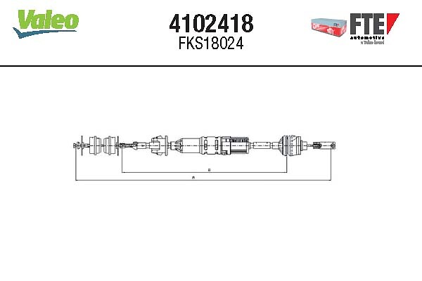 FTE Koppelingskabel 4102418