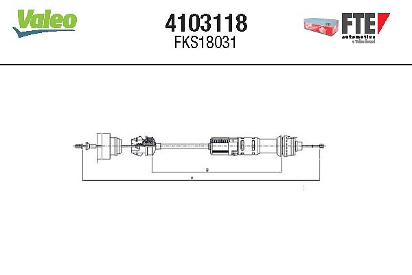 FTE Koppelingskabel 4103118