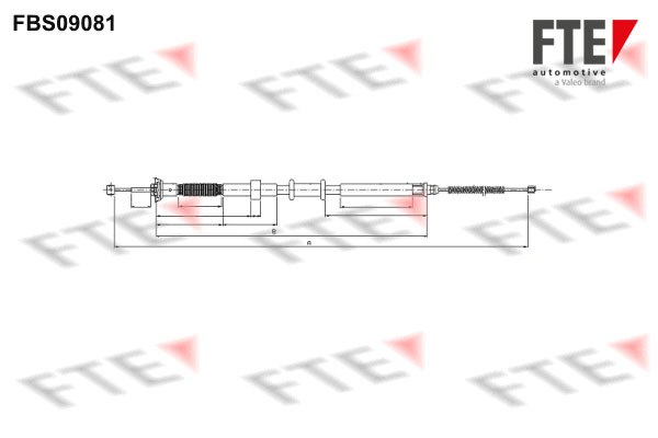 FTE Handremkabel FBS09081