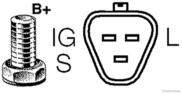 Herth+Buss Jakoparts Alternator/Dynamo J5112104