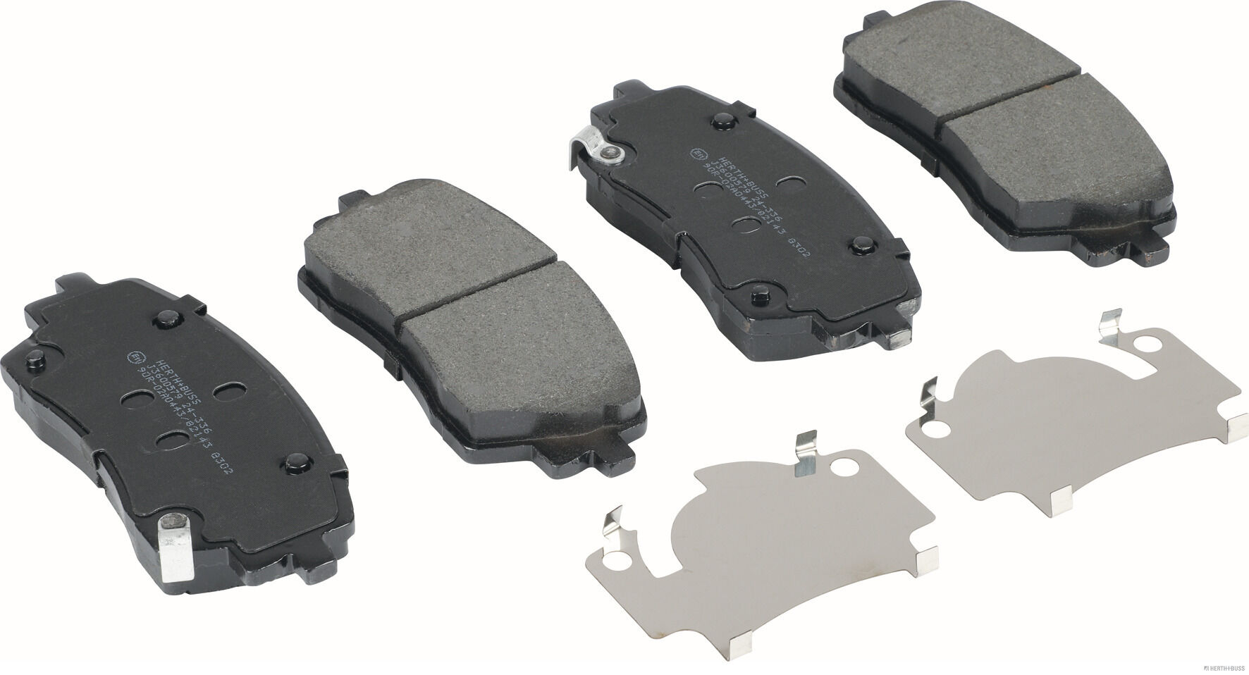 Herth+Buss Jakoparts Remblokkenset, schijfrem J3600579