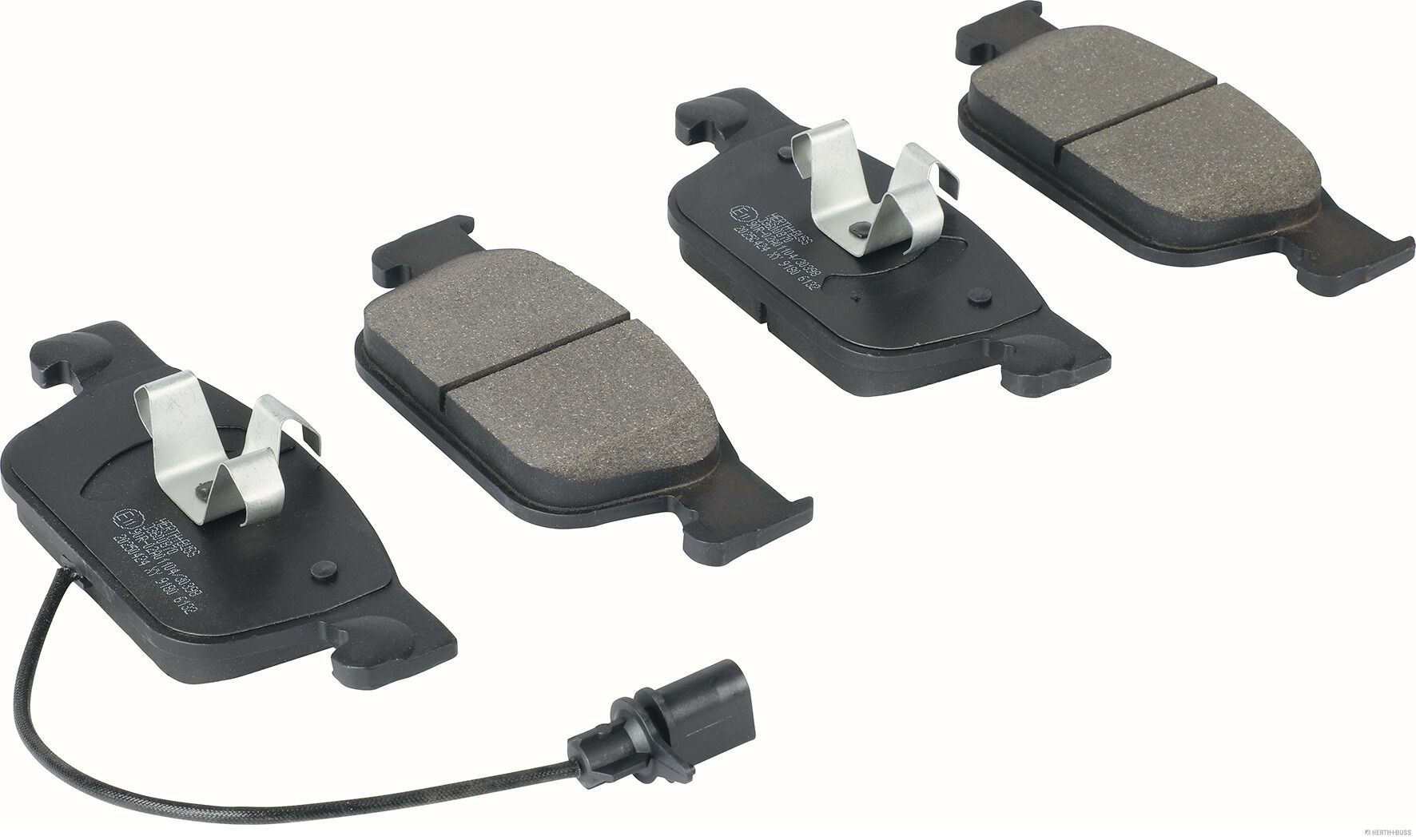 Herth+Buss Jakoparts Remblokkenset, schijfrem J3600870