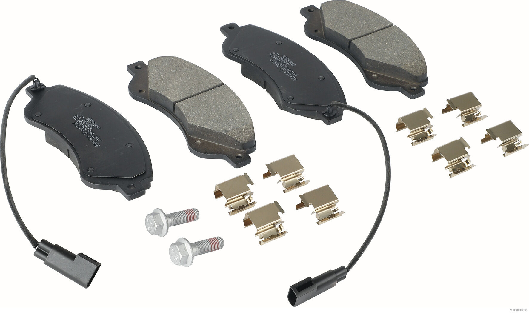 Herth+Buss Jakoparts Remblokkenset, schijfrem J3600878