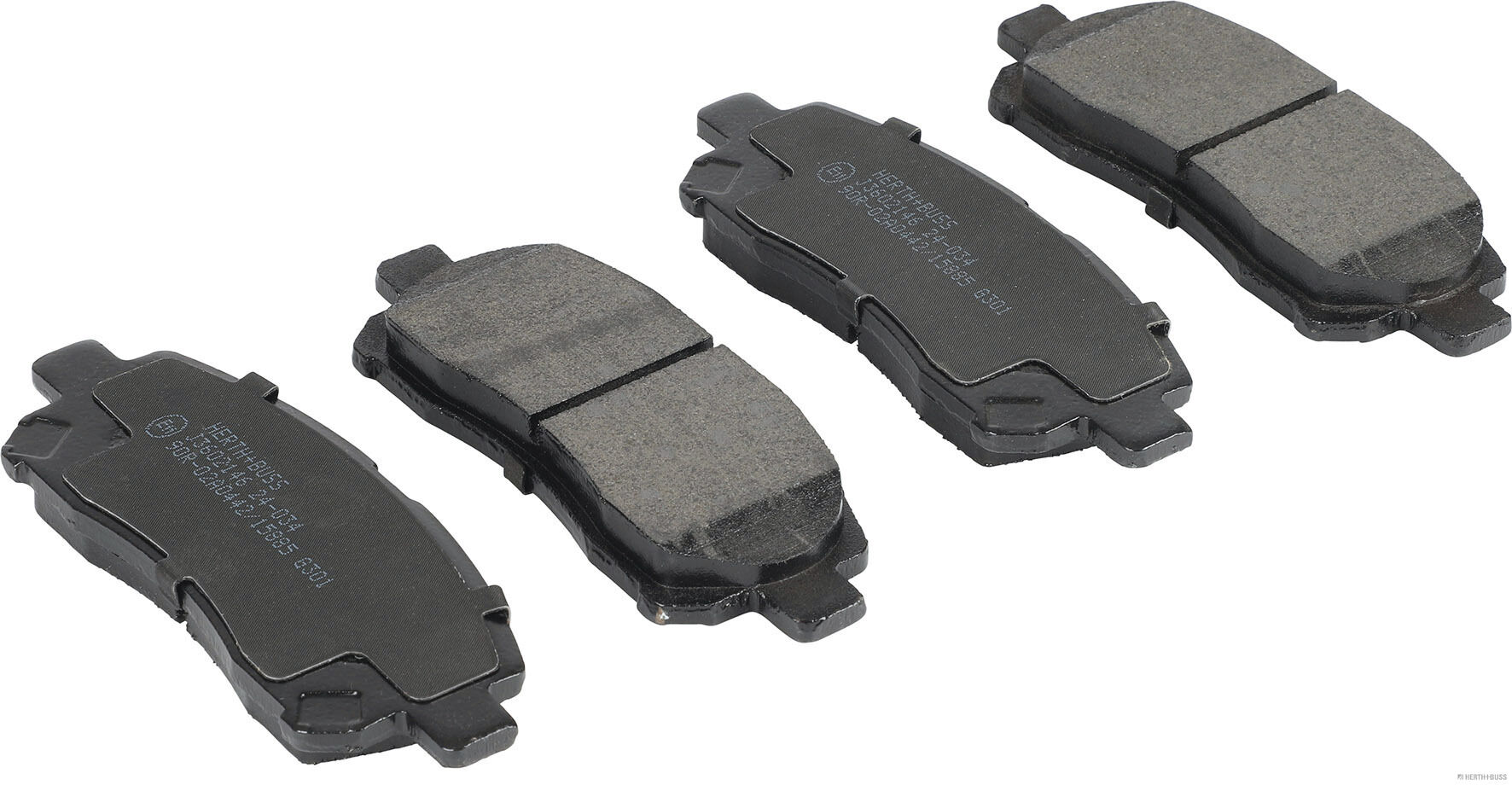 Herth+Buss Jakoparts Remblokkenset, schijfrem J3602146