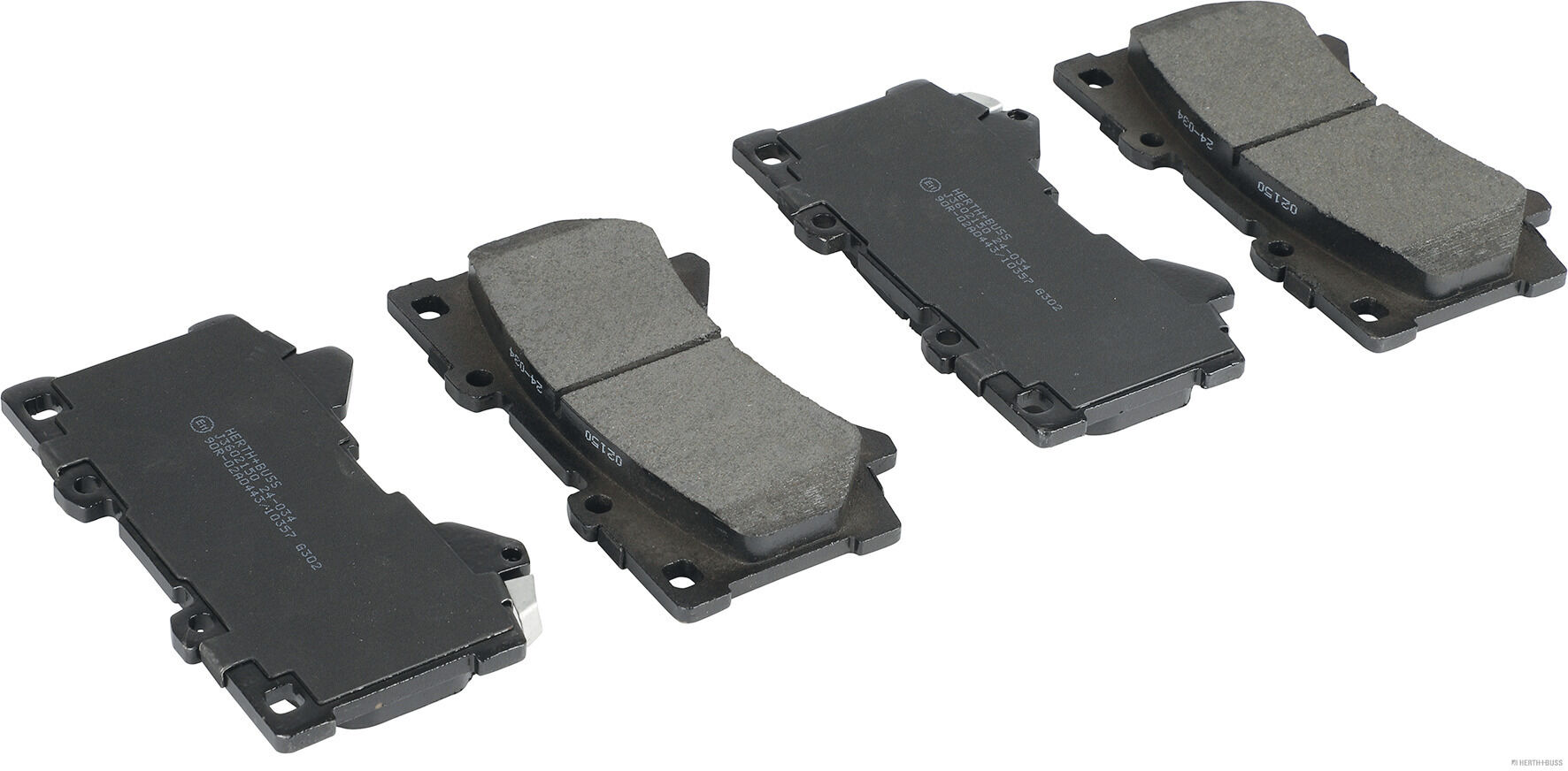 Herth+Buss Jakoparts Remblokkenset, schijfrem J3602150