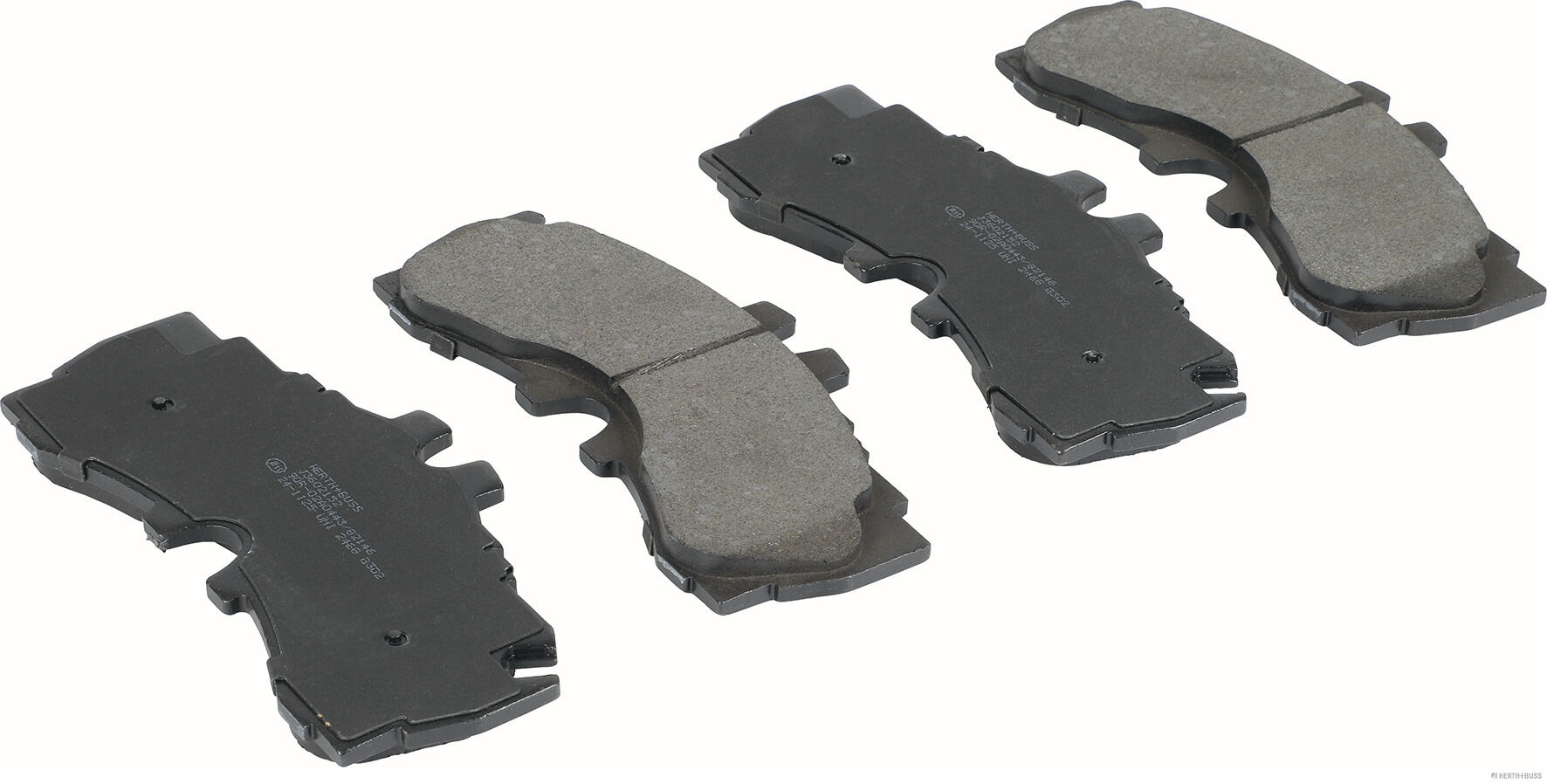 Herth+Buss Jakoparts Remblokkenset, schijfrem J3602152