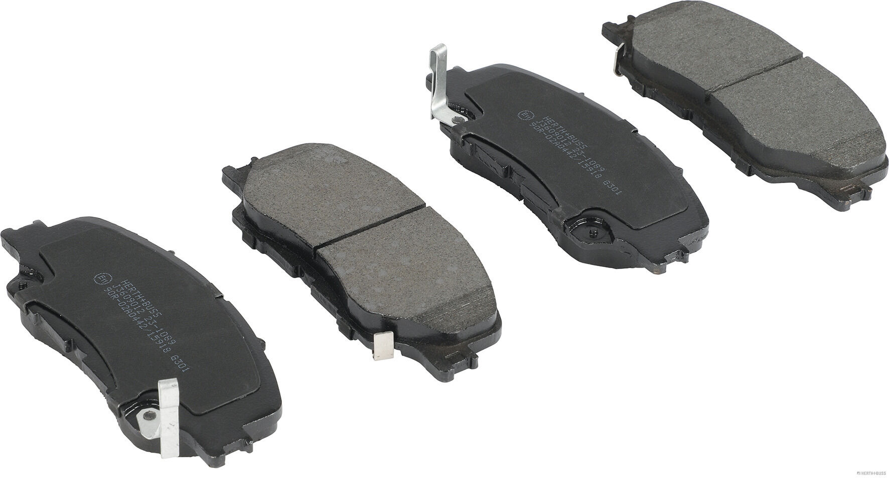 Herth+Buss Jakoparts Remblokkenset, schijfrem J3609012