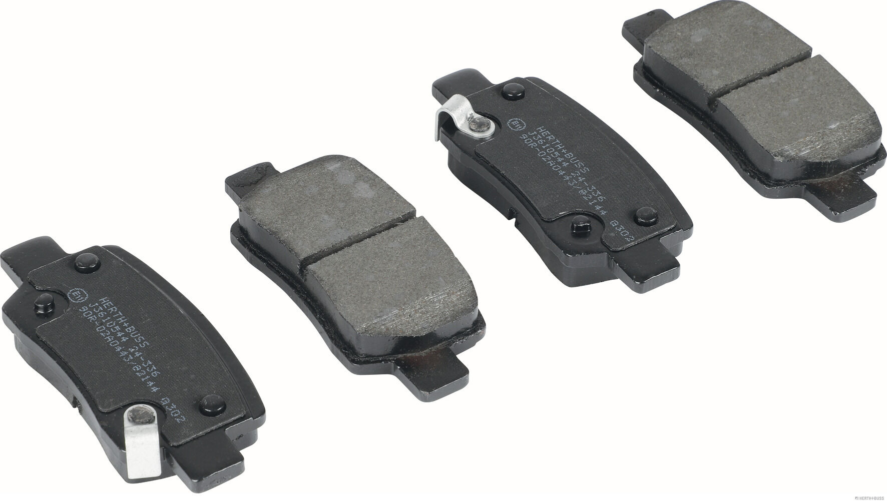 Herth+Buss Jakoparts Remblokkenset, schijfrem J3610544