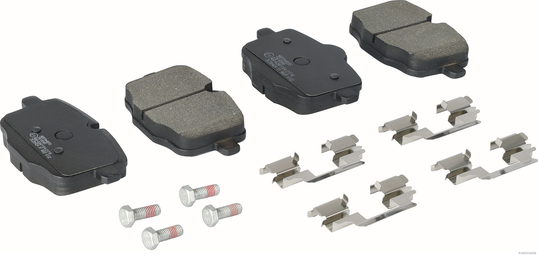 Herth+Buss Jakoparts Remblokkenset, schijfrem J3610848
