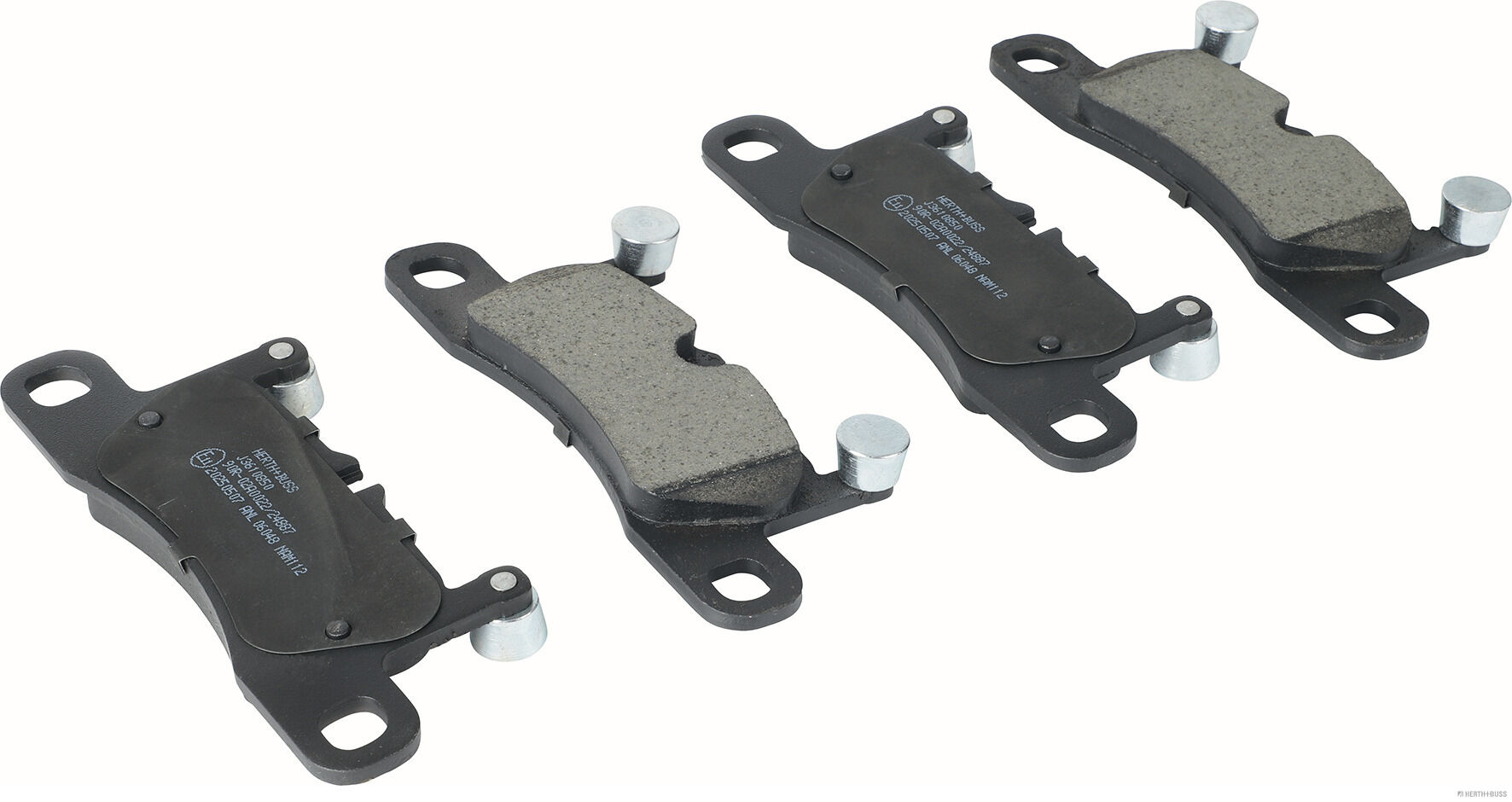 Herth+Buss Jakoparts Remblokkenset, schijfrem J3610850