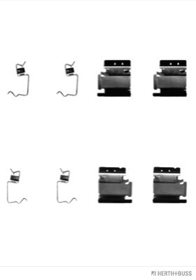 Herth+Buss Jakoparts Rem montageset J3662014