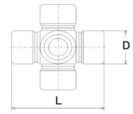 Gkn-Lobro Rubber askoppeling / Hardyschijf U 125