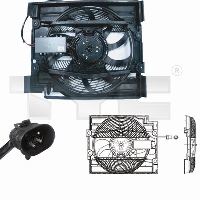 TYC Ventilatorwiel-motorkoeling 803-0008