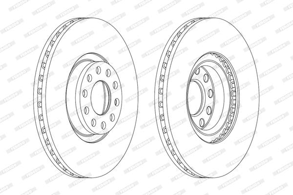 Ferodo Remschijven DDF1983C-1