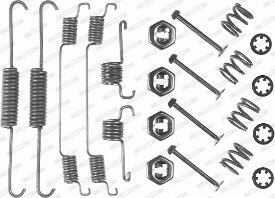 Ferodo Rem montageset FBA121