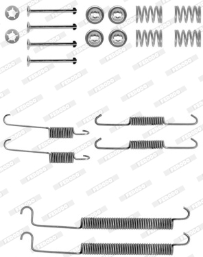 Ferodo Rem montageset FBA205