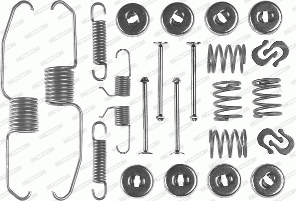 Ferodo Rem montageset FBA38