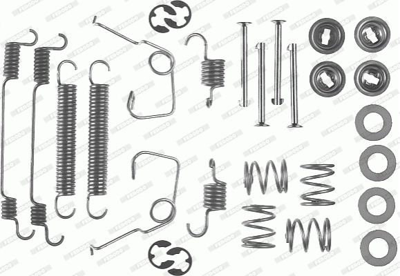 Ferodo Rem montageset FBA74