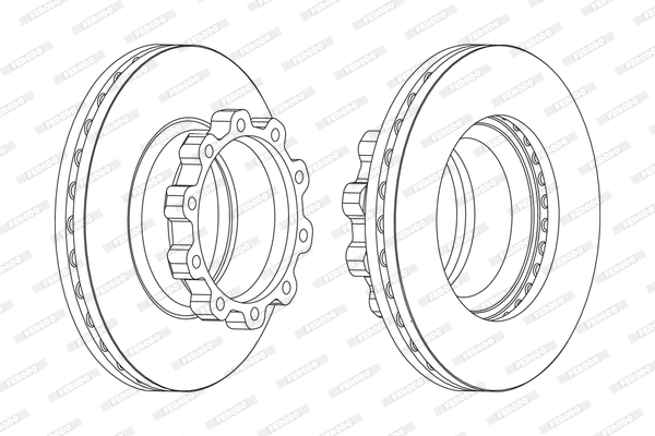 Ferodo Remschijven FCR170A