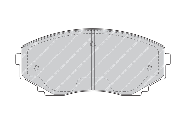 Ferodo Remblokset FDB1445