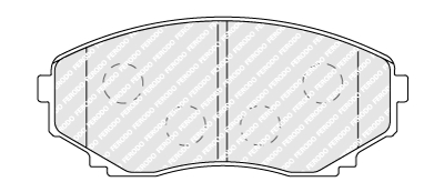 Ferodo Remblokset FDB1757