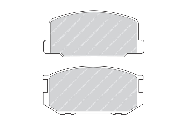 Ferodo Remblokset FDB322