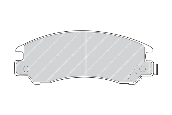 Ferodo Remblokset FDB489