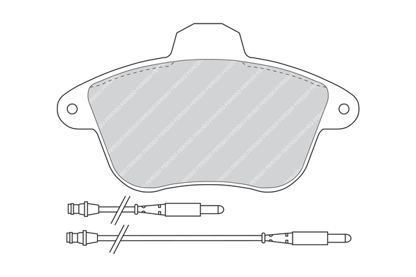 Ferodo Remblokset FDB746