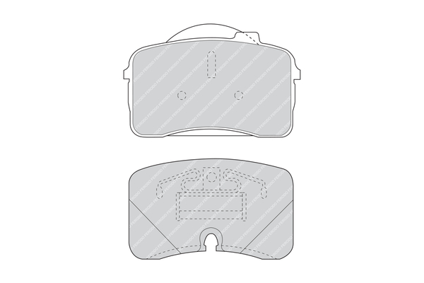 Ferodo Remblokset FDB855