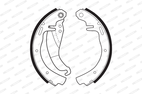 Ferodo Remschoen set FSB157