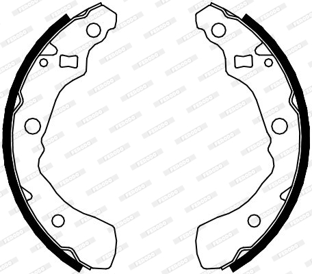 Ferodo Remschoen set FSB627