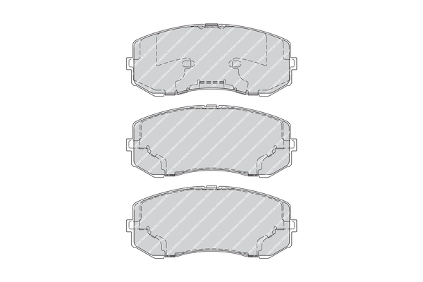 Ferodo Remblokset FVR4314