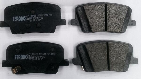 Ferodo Remblokkenset, schijfrem FDB5452