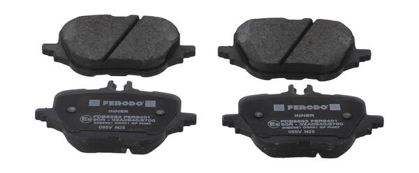 Ferodo Remblokkenset, schijfrem FDB5593