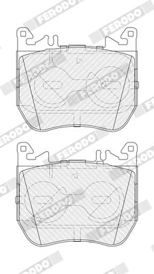 Ferodo Remblokkenset, schijfrem FDB5626