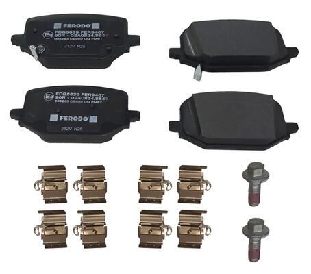 Ferodo Remblokkenset, schijfrem FDB5639