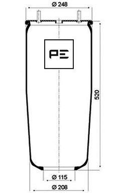 Pe Automotive Veerbalg 084.019-71A