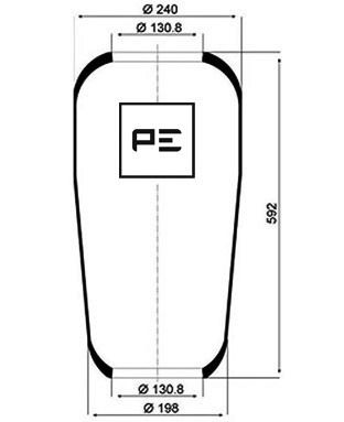 Pe Automotive Veerbalg 084.056-70A