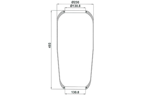 Pe Automotive Veerbalg 084.061-70A
