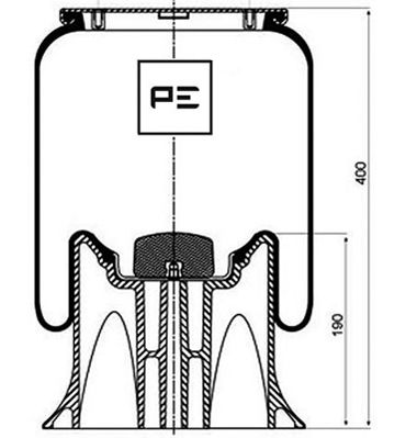 Pe Automotive Veerbalg 084.105-75A